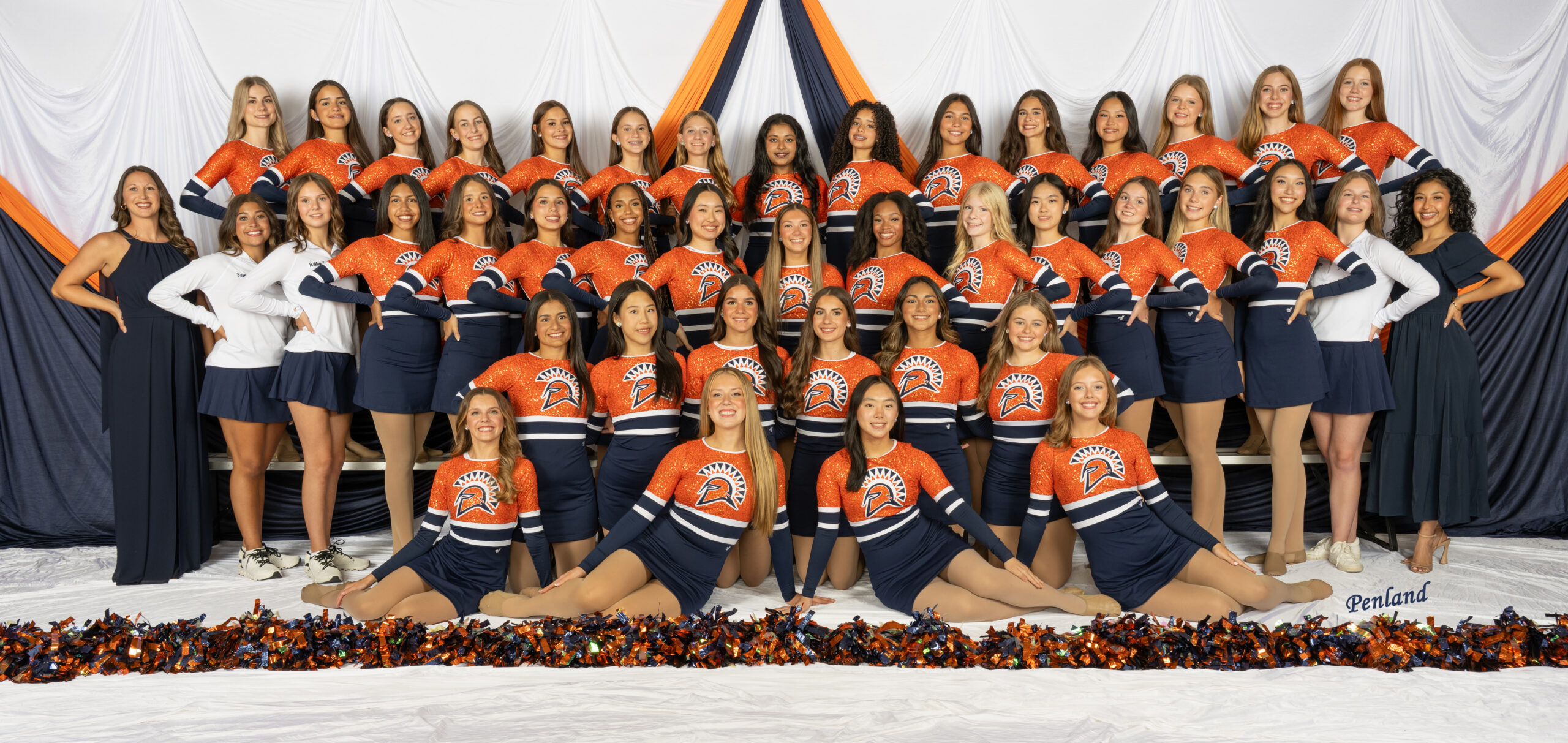 Seven Lakes Sapphires Dance Team 2025